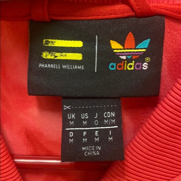 Pharrell Williams x Adidas Zip Up Clouded Red - Picture 2 of 7